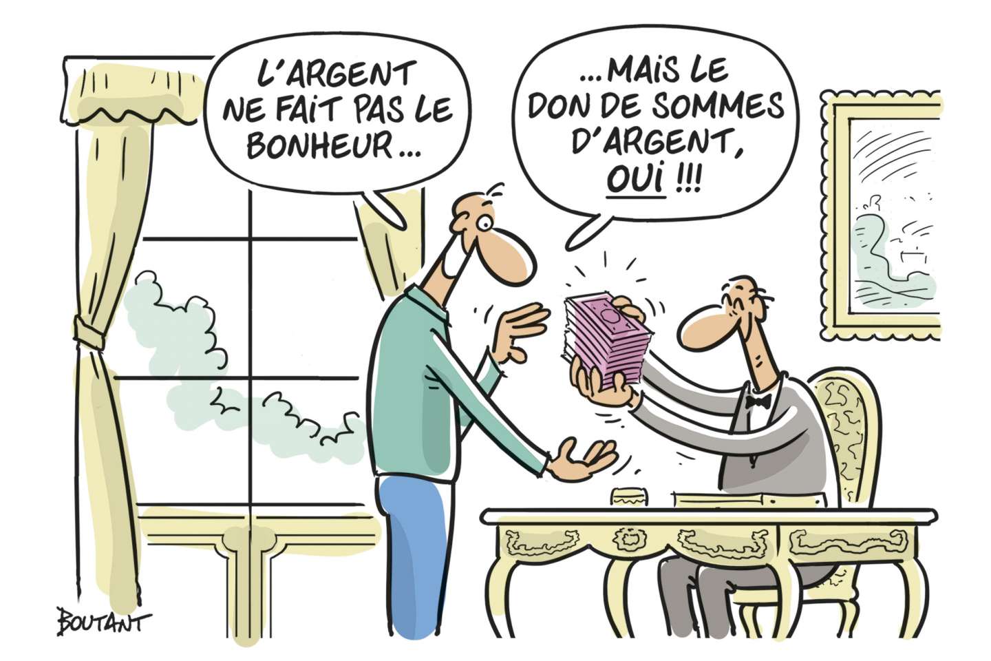 Dons familiaux de sommes d’argent