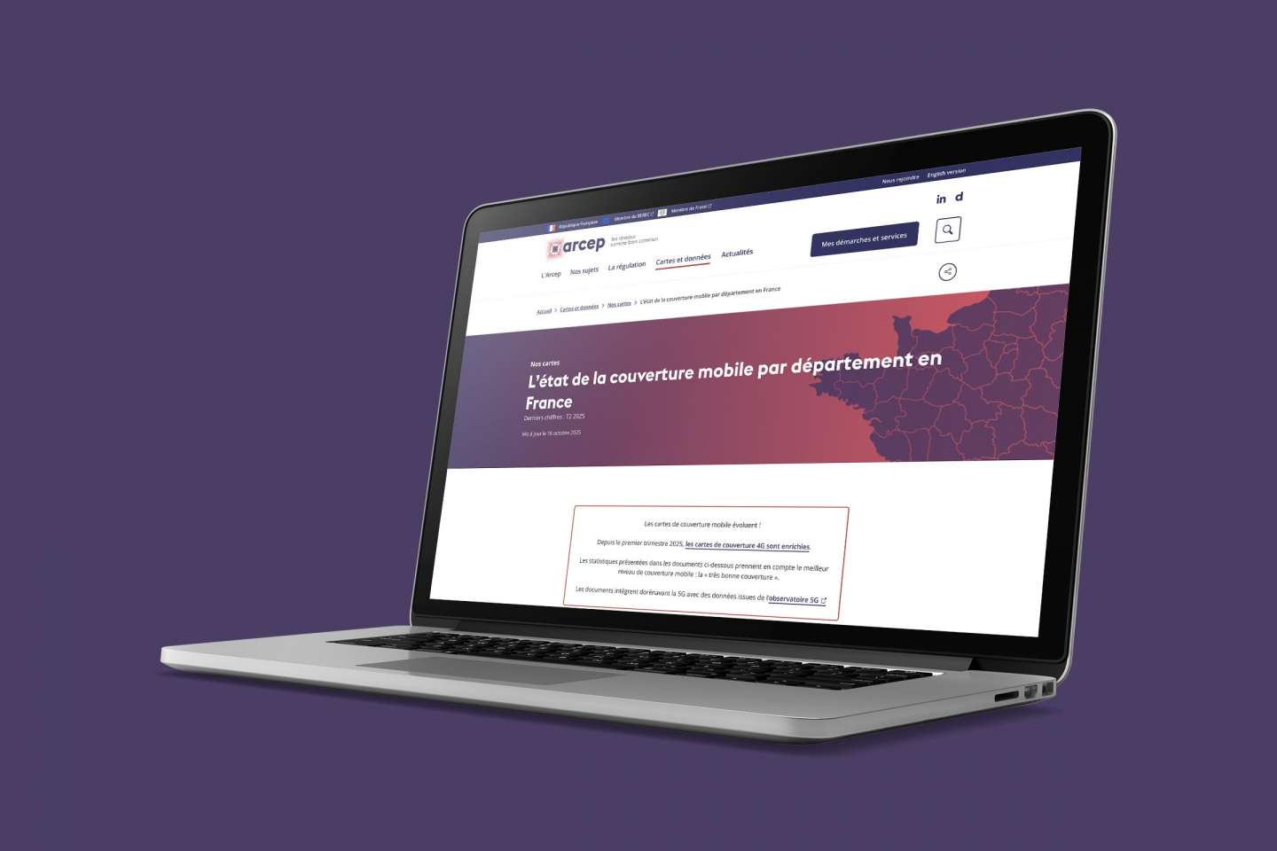 L’état de la couverture mobile 5G en France