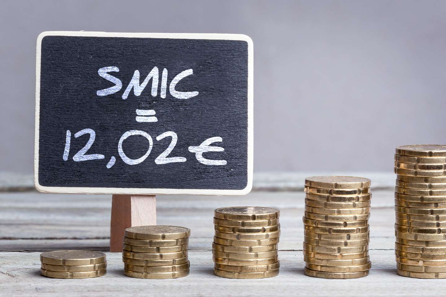 Le Smic horaire à 12,02 € en 2026