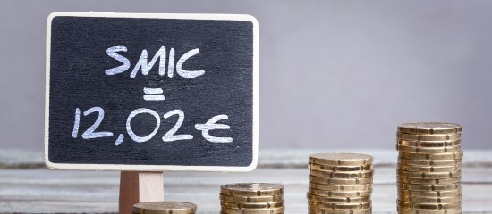 Le Smic horaire à 12,02 € en 2026